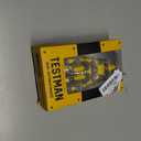 1/12 Scale Male Action Figure,6inch Flexible Yellow Testman Crash Test Dummy Action Figure Body Collection (B)
