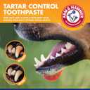 2 x Arm & Hammer for Pets Tartar Control Enzymatic Toothpaste for Dogs Reduces Plaque & Tartar Buildup Safe for Puppies Beef Flavor, 2.5 Ounces Dog Toothpaste (Pack of 1)