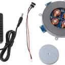 Magnetic Levitation Module DIY Core Kit with LED Lamp Max Load-Bearing 500g Platform for Magnetic Levitation Machine