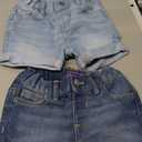 The Children's Place,and Toddler Girls Denim Midi Shorts,Lily Wash,69 Monts