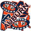 Desert Cactus Auburn University Sticker Tigers War Eagle Sticker Vinyl Decals Laptop Water Bottle Car Sheet T2 (Type 2-4)