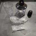 Turelar Immersion Blender Handheld Corded Hand Blenders Set 1100W, Trigger Variable Speed 5 in 1 Stick Emulsifier with Chopper, Whisk and Frother for Soup, Baby Food and Smoothies,Black