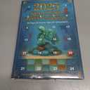 2025 Sea Glass Marine Life Advent Calendar, 24 Days Ocean-themed Christmas Countdown with 24 Realistic Ocean Animals Decoration, for Kids Collectors