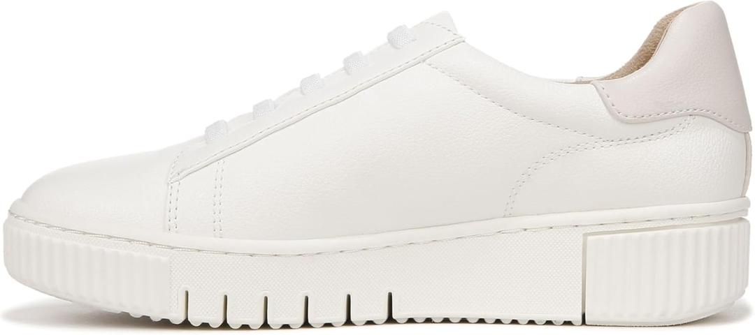 Naturalizer Women's Soul, Tia Step-in Sneaker (8.5, White)