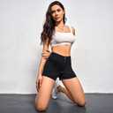 VIPONES Jean Shorts Womens High Waisted Stretchy Sexy Butt-Lifting Hot Denim Shorts Small