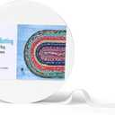 Zipcase On-A-Roll Upholstery Needle-Punched Cotton Batting for Jelly Roll Rugs, Purses, 2-1/4 inches by 50 Yards