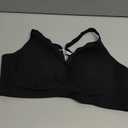 Vertvie Womens Seamless Bras No Underwire Supportive Wireless Push Up Full Coverage Bralette Comfort Scalloped T-Shirt Bra Size L