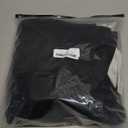 JUNBAOSS Men's Black Slim Fit Jeans 95% Cotton, 3% Polyester, 2% Spandex, Size 42, Ripped