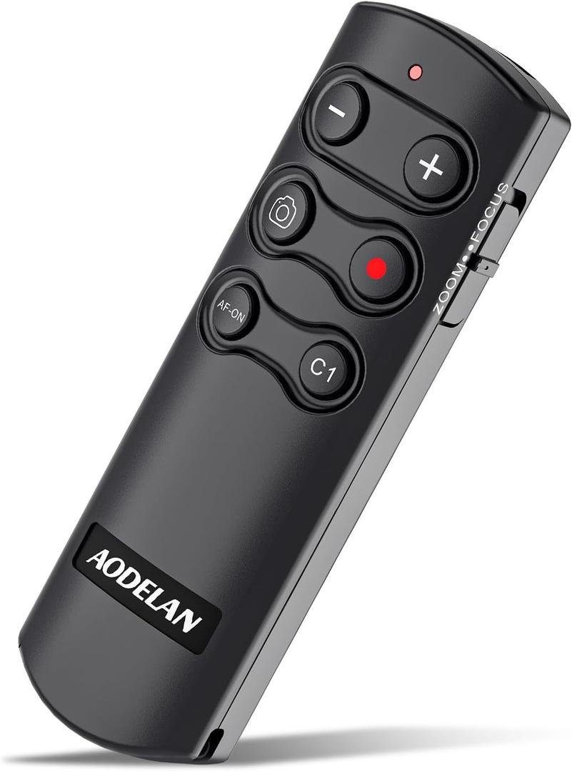 AODELAN Camera Remote Wireless Shutter Release Take Photos and Videos for Sony A7 III, A7R III, A7R IV, A7C, A6100, A6400, RX100 VII, RX0 II, A9, A9 II