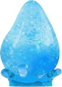 Water Drop Squeeze Squishies, Dream Squishy Drop Squishy Stress Ball, Soft Fidget Stress Ball, 2026 New Slow Rise Relief Fidget Sensory for Anxiety Stress Easter Party Favors (Blue)