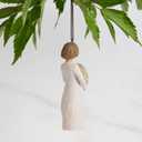 Willow Tree 2024 Ornament, Welcome Joy, Golden Wreath, Sculpted Hand-Painted Figure
