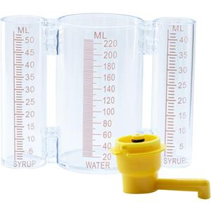 Tsingseen Life LEV Soda Dispenser Syrup Separator Brix Cup 4.4 TO 15.4 TO 1 RATIO SYRUP Soda Valve, Brixing Seperator, Syrup, Valve, LEV, 3.0/4.5 Oz.