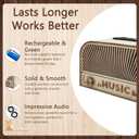 STEM Kits for Kids Age 12-14, Wooden DIY Bluetooth Speaker Kit Build Your Own with Dual Speakers, Science Gift for Teen Boys Girls Birthday Christmas