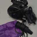 Electric Air Pump, 110V AC/12V DC Portable Air Mattress Two-Way Universal Inflator Pump for Inflatables Pool, Airbeds, etc with 3 Nozzles and Storage Bag