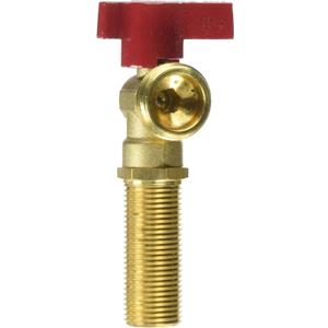 Oatey 38870 Washing Machine Outlet Box Valves, 1/4 Turn Copper 3/4 In. Nh, Red