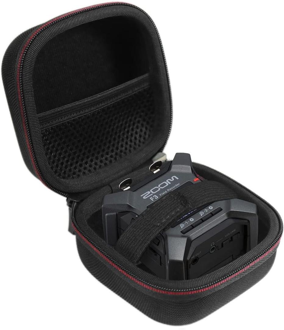EVA Hard Case for Zoom F3 Professional Wireless Field 32-bit Float- Travel Protective Carrying Storage Bag(Only Case)