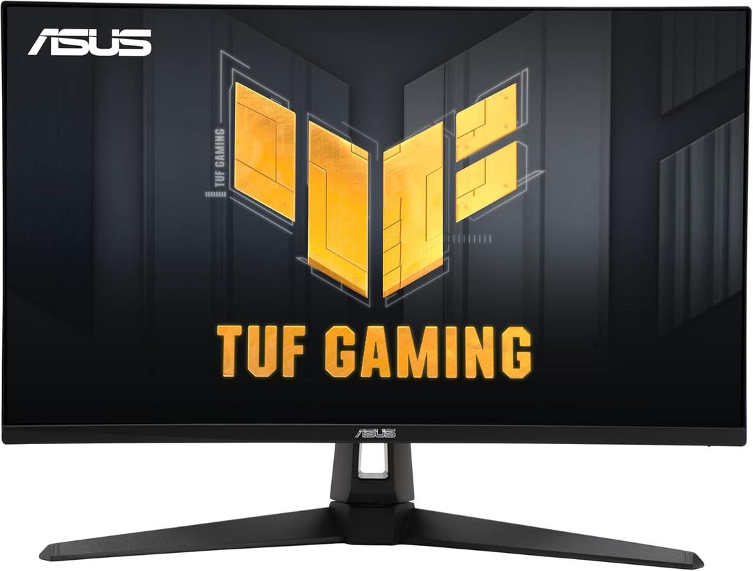 ASUS TUF Gaming 27 4K HDR Monitor (VG27UQ1A) 160Hz, 1ms, Extreme Low Motion Blur Sync, NVIDIA G-SYNC Compatible, AMD FreeSync Premium, 95% DCI-P3, DisplayWidget, 