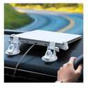 for Starlink Mini Car Mount for Dashboard, for Starlink Mini Suction Cup Mount for Dashboard & windshield, Secure Mounting Kit for Most Vehicles and Ensures Stable Driving and Satellite Signal