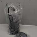 Mueller Personal Blender for Shakes and Smoothies with 15 Oz Travel Cup and Lid, Juices, Baby Food, Heavy-Duty Portable Blender & Food Processor, Grey