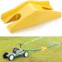 Traveling Tractor Sprinkler for Lawn Garden Traveling Sprinkler Head Motor Assembly Garden Watering System for Yard Lawn Yellow