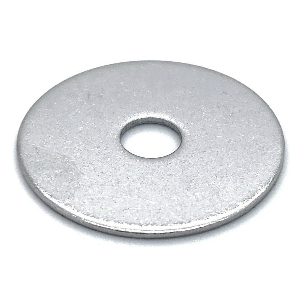 BCP Fasteners (50 Qty) 1/4" x 1-1/4" 304 Stainless Steel Fender Washers (BCP563)