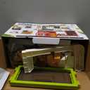 Kids Kitchen Playset, Play Kitchen with Electric Stove, Grill, Sink, Play Food, ToyKitchen Accessories, Kitchen Interactive Play with Lights Sound Steam, Cooking Toys for Toddler Kid Gifts