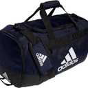 adidas Unisex Defender 4.0 Gym Duffel Bag for Men and Women, Team Navy Blue, Medium (66L)