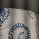 Queen Size Bedroom Comforter Set with 2 Pillowcases, Ocean Marine Life Sea Shells Theme, Bedding Decor Tropical Shellfish Seahorse Seashells Starfish Coral Soft Cozy Bed Set for Kids Adults