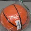 YGA Silent Basketball Official Size 7 (29.5"): Upgraded 95% Bounce - Ultra Quiet Airless Basketball for Dribbling Indoor - Soft Foam Basketball (Vacuum Sealed, Orange)