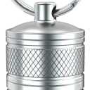 Pill Crusher & Cases, Medicine to Fine Powder, Stainless Steel Crushes Pills, Waterproof (Vitamin Crusher)