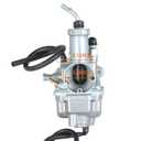 ALL-CARB Carburetor Carb With Throttle Cable Replacement for Yamaha Breeze 125 YFA1 1989 1991-2002 Timberwolf 250 YFA250FW