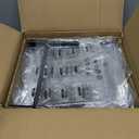 SONGMICS Shoe Rack, 3-Tier Shoe Organizer, Metal Shoe Shelf Storage with 4 Side Hooks, Holds 15 Pairs of Shoes, Height-Adjustable Shoe Rack for Entryway, Hallway, Closet, Ink Black ULMR138B01