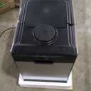 Nugget Ice Maker Countertop Dual Water Inlet Options, 60Lbs/24H Columnar Ice Maker Machine with Self-Cleaning, Pellet Chewable Crunchable Ice Machine with Ice Scoop&Basket for Home/Kitchen/Office