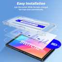 iPLYGAM Tempered Glass Screen Protector for Nintendo Switch 2, HD Clear 9H Ultra-Tough Hard Screen Protector, Anti-Scratch, Bubble-Free, Switch 2 Accessories Tempered Glass Screen Protector 1 Pack.