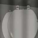 Bemis 1400TTA Economy Durable Wood Toilet Seat, Made in USA, Elongated, White