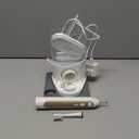 Electric Toothbrush with Water Flosser for Adults & Teens, Gums, Braces-White