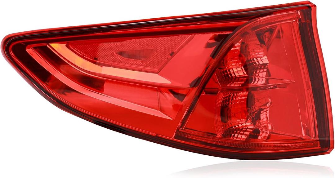 LED Tail lights Compatible with Honda Odyssey 2018-2023 Taillights | Rear Left Driver Side,HO2804115,33550-THR-A01,Outer,w/bulb