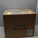 Goldenkey 1.6 Cu.Ft Modern Fireproof Safe  Large Fireproof Safe with Keypad & Key, Fits Laptop, Jewelry, Documents & Valuables, 11.81"D x 14.96"W x 11.81"H