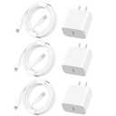 Apple MFi CertifiediPhone Charger Fast Charging,2Pack Apple Charger Adapter Super Fast Charger iPhone 6FT USB C to Lightning Cable Cord for iPhone 14 Pro Max/14 Plus/13 MiNi/13/12/11/10/X/SE/AirPods