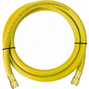 2026 Upgraded 3/8" HVAC Vacuum Hose,Refrigerant Charging Hose,Standard 3/8"3/8" Flare Fittings,6 Feet,Low Resistance and High Flow Rate,Faster HVAC Evacuation and Recovery,20 Microns Vacuum,Yellow 2026 Upgraded 3/8" HVAC Vacuum Hose,Refrigerant Charging Hose,Standard 3/8"3/8" Flare Fittings,6 Feet,Low Resistance and High Flow Rate,Faster HVAC Evacuation and Recovery,20 Microns Vacuum,Yellow