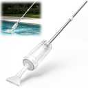 Manual Spa Vacuum for Hot Tub, No Pumping, No Batteries or Electricity