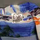 DOKKIA Men's Casual Tropical Floral Short Sleeve Luau Beach Aloha Hawaiian Shirt, L