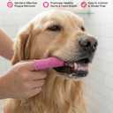 3-in-1 Stress-Free Dog Bathing Kit – Silicone Grooming Gloves, Suction Lick Mat, and Dental Brush – Complete Pet Spa Set for Anxious Dogs (Pink)