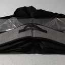 Onlyeasy Sturdy Under Bed Shoe Storage Organizer, Set of 2, Fit 12 to 24 Pairs, Underbed Shoes Closet Storage Solution with Clear Window, Breathable, L29.3 x W23.6 x H5.9, Linen-like Black, MXAUBSB2P