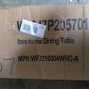 Ball & Cast Expandable Dining Table for 6-10,63-78.7" Transformer Kitchen Table W/Tapered U-Shaped Legs, Farmhouse Rectangular Extendable Dining Room Table for Small Space, White+Oak