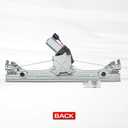 BDFHYK 751-648 Power Window Regulator with Motor Front Left Driver Side for Fiat 500 2012-2019| 52060971, 51876269, 68070267AC | 2012 2013 2014 2015 2016 2017 2018 2019