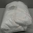 David's Home Waffle Weave Duvet Cover Set Queen Size, Soft Breathable 3pcs Comforter Cover Set with 2 Pillowcases, Textured Home Decor Bedding Set Cozy for All Seasons, White 90"×90", No Comforter