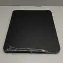 Appliance Slider 360° Rolling Tray for Coffee Maker Bamboo Coffee Pot Slider Tray for Countertop Rotation Sliding Tray with Wheels, Appliances Mat Easily from Under The Cabinet Black(15.7"×13")