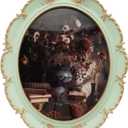 EvruCexul Oval Frame 8x10 - Soft Green Gold Vintage Picture Frames 8x10, Antique Ornate Frames 8 X 10 With Glass Front For Tabletop Photo Display And Wall Hanging, Frame 8 By 10