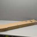 2 Inch Cordless Faux Wood Blind with Contemporary Valance - 28.5" W x 36" L - White, Over 900 Custom Sizes Starting at 19.97, Smooth Room Darkening Slats for Interior Windows by Lumino